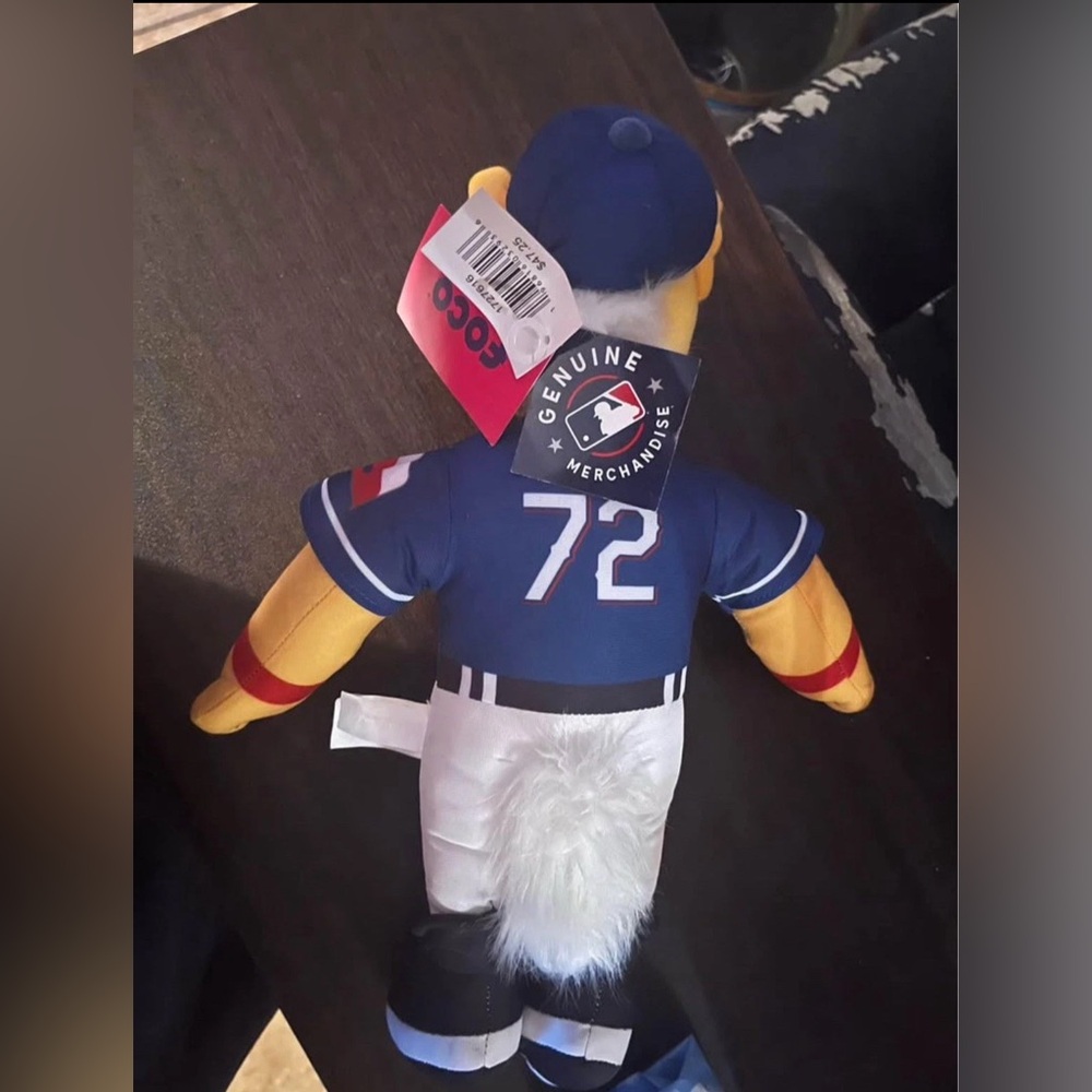 Texas Rangers Mascot Plushie